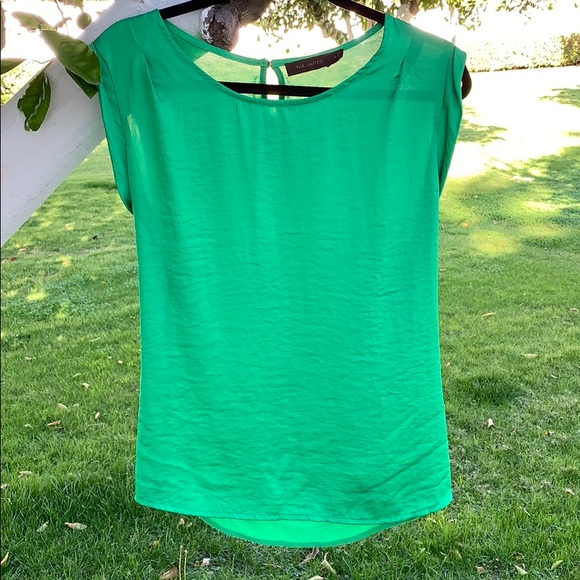 The Limited Tops - 3/$20{The Limited}Sz M Green Short Sleeve Top